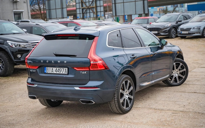 Volvo XC 60 cena 156000 przebieg: 56000, rok produkcji 2019 z Białystok małe 781